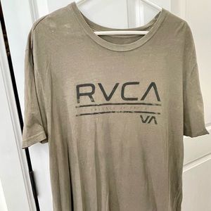 Wash green RVCA shirt